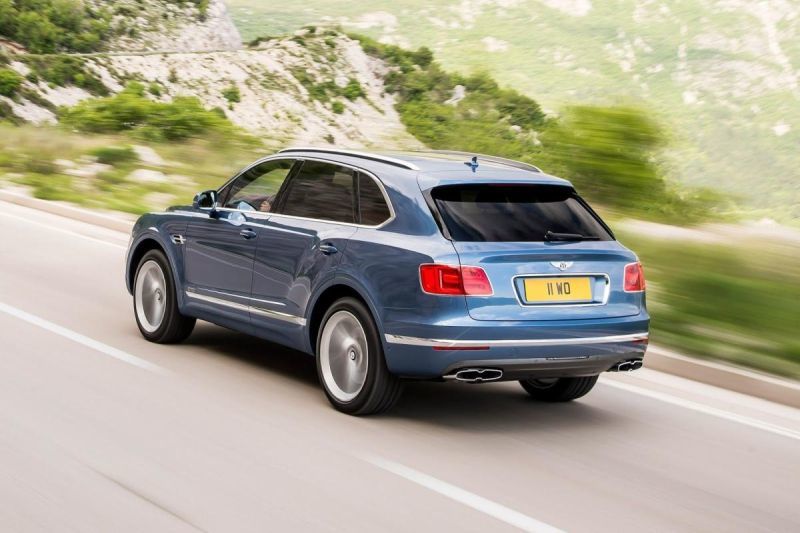 Trasera Bentley Bentayga