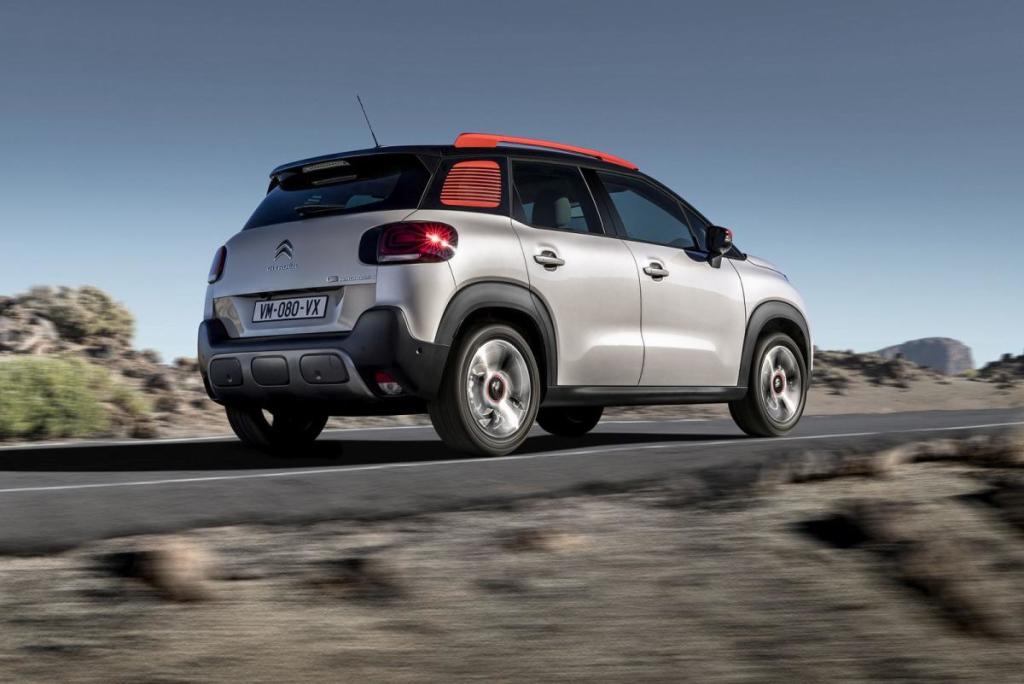 Trasera Citroën C3 Aircross
