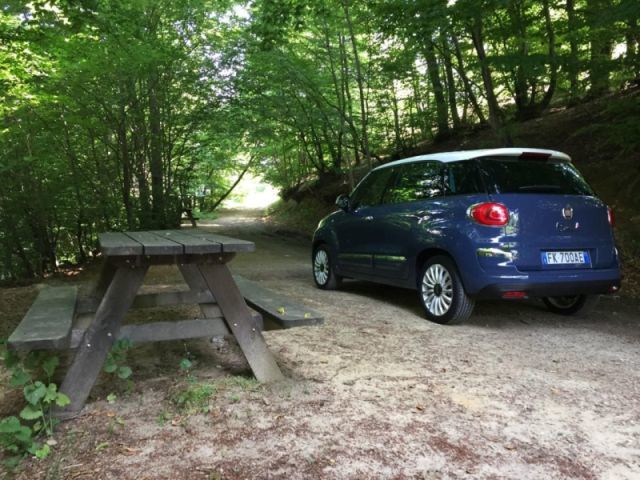 Trasera Fiat 500L 2018