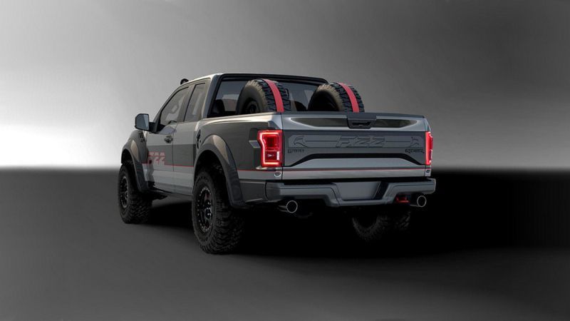 Trasera Ford F-22 Raptor