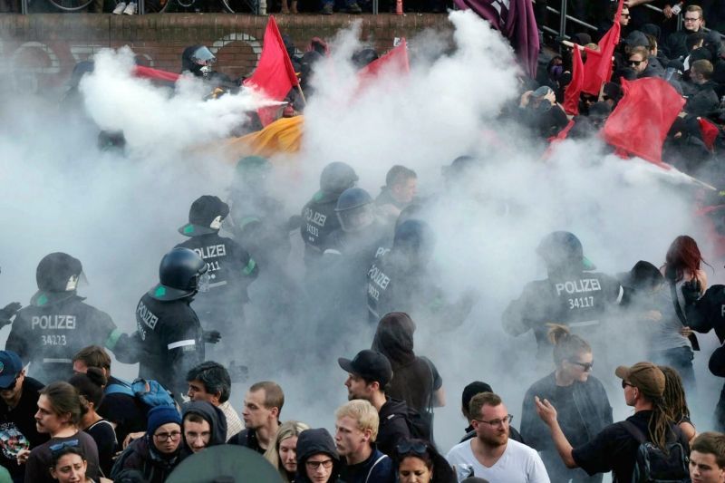 Protestas G-20 Alemania