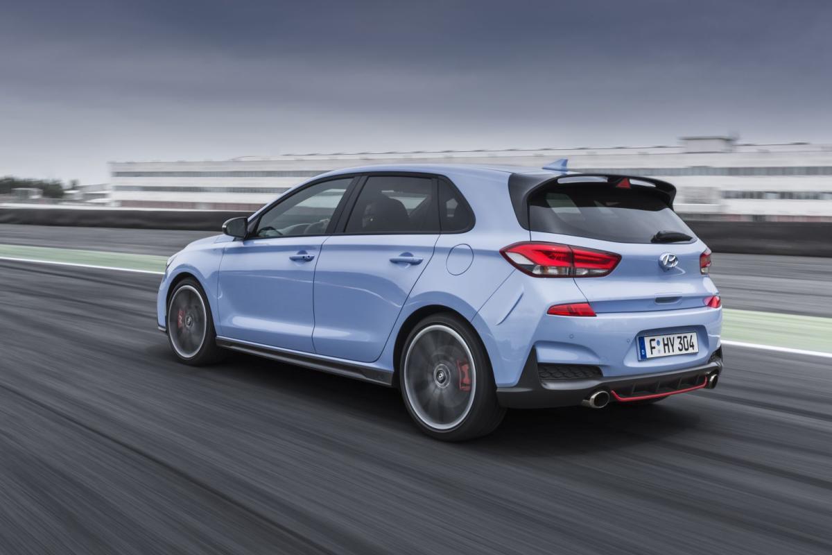 Trasera Hyundai i30 N