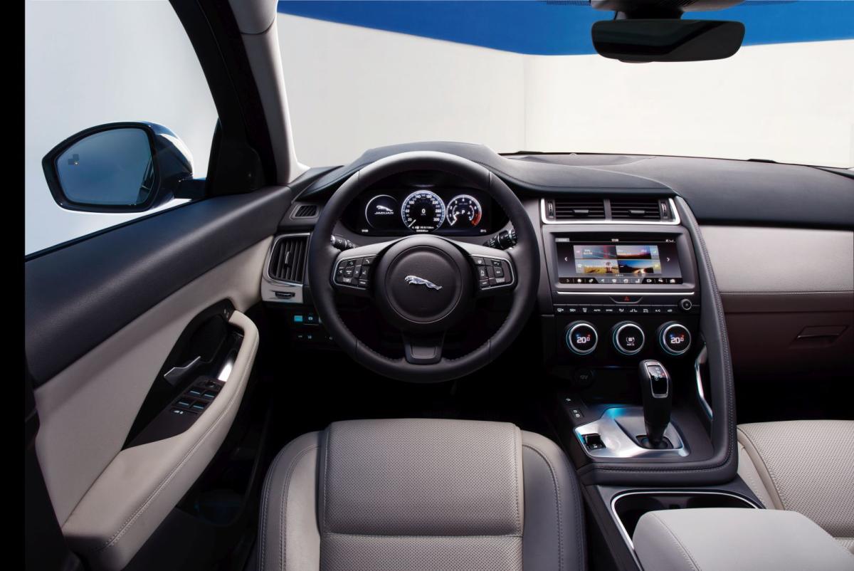 Interior Jaguar E-Pace 2017