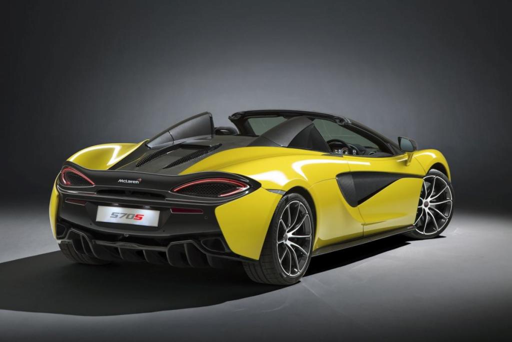 Trasera McLaren 570S Spider