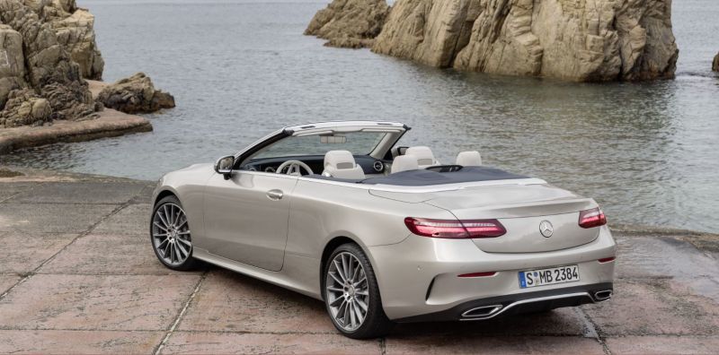 Trasera Mercedes-Benz Clase E Cabrio 2017