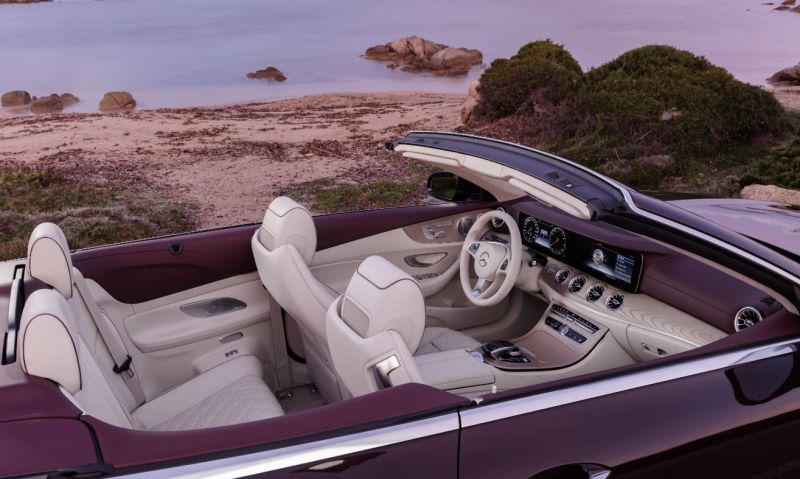 Interior Mercedes-Benz Clase E Cabrio 2017