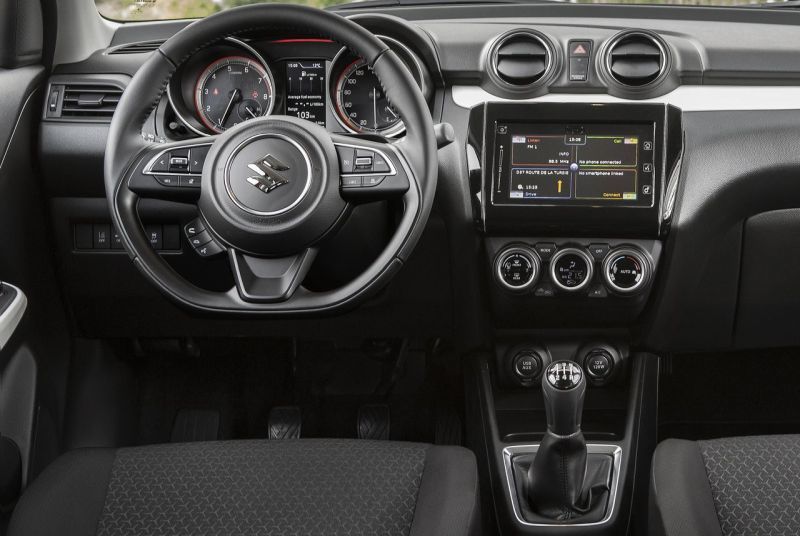 Interior Suzuki Swift Sport 2018