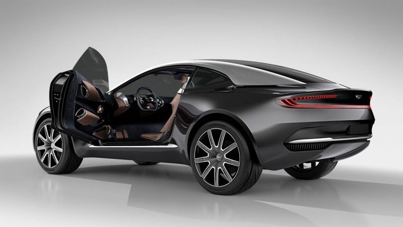 Trasera Aston Martin DBX Concept