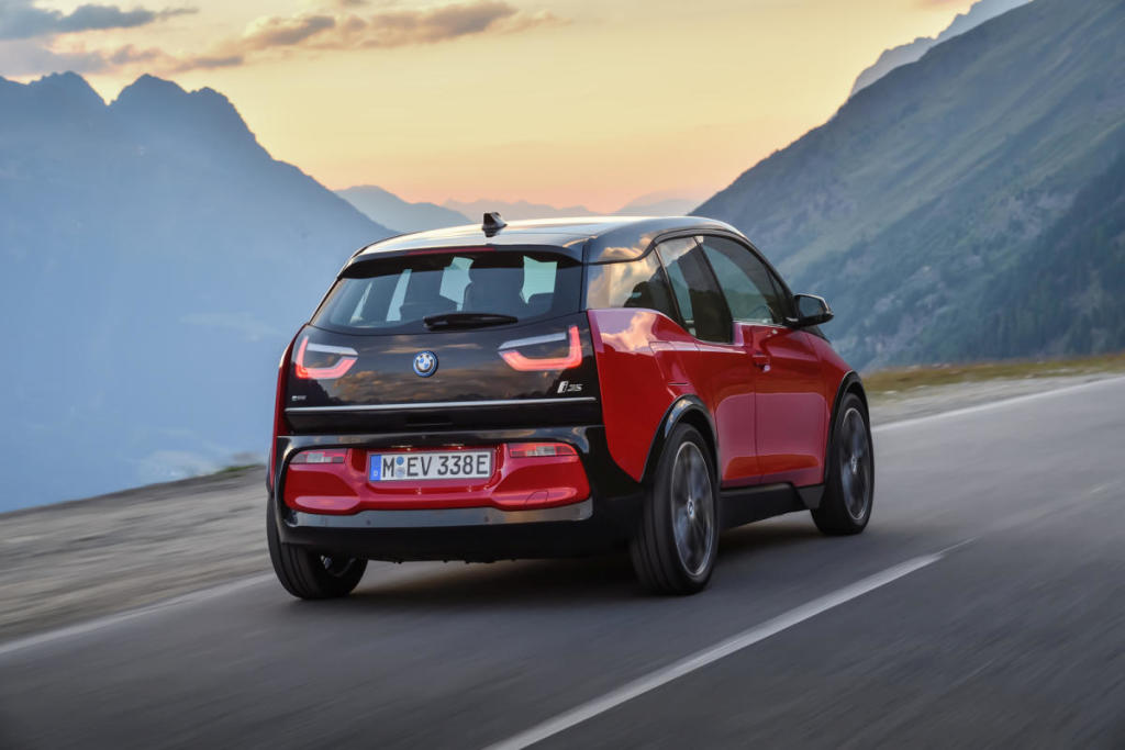 Trasera BMW i3s 2018