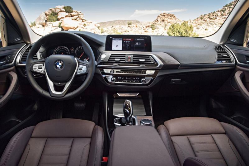 Interior BMW X3 2018