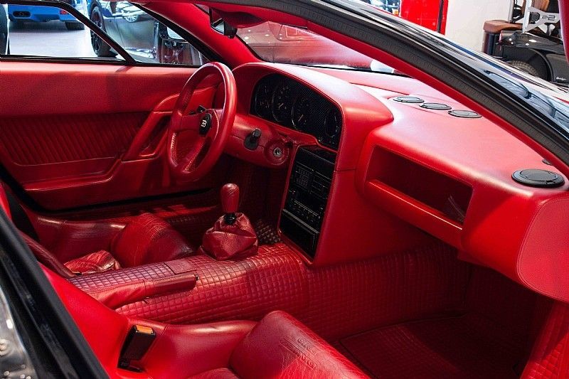 Interior Bugatti EB110 SS Dauer