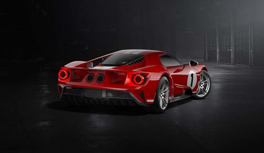 Trasera Ford GT 67 Heritage Edition