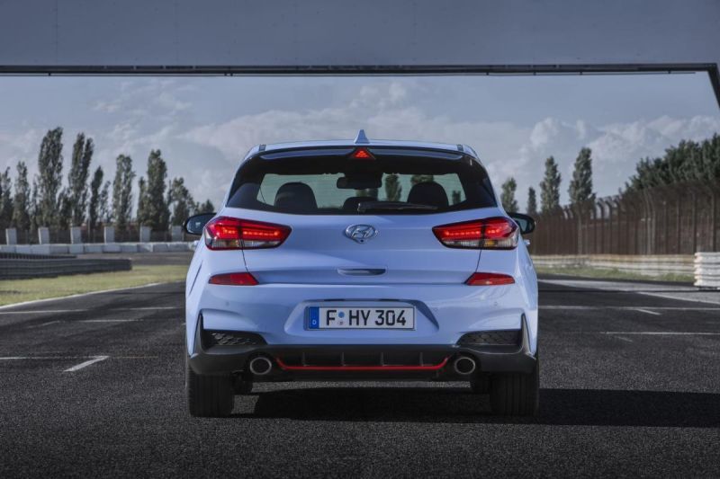 Trasera Hyundai i30N