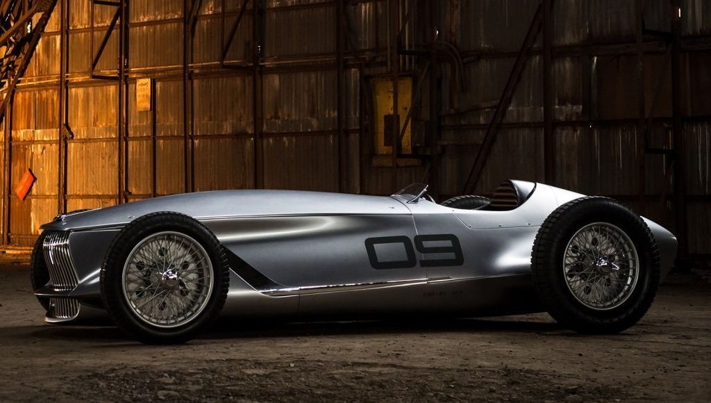 Perfil del prototipo que Infiniti presentará en Pebble Beach 2017