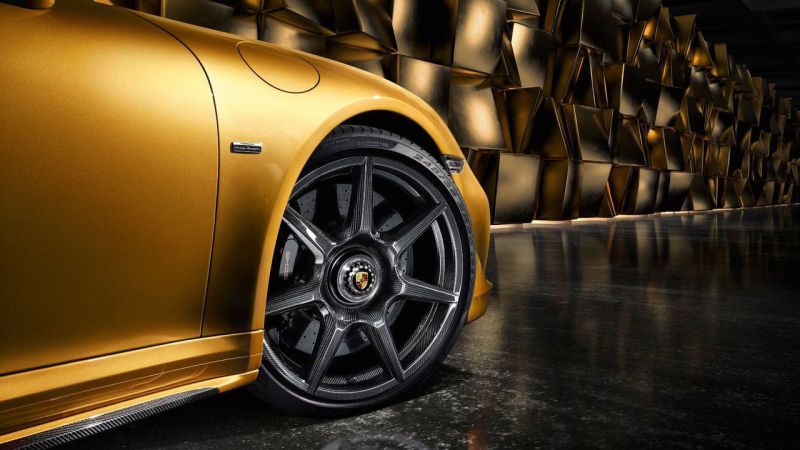 Llantas de fibra de carbono de Porsche