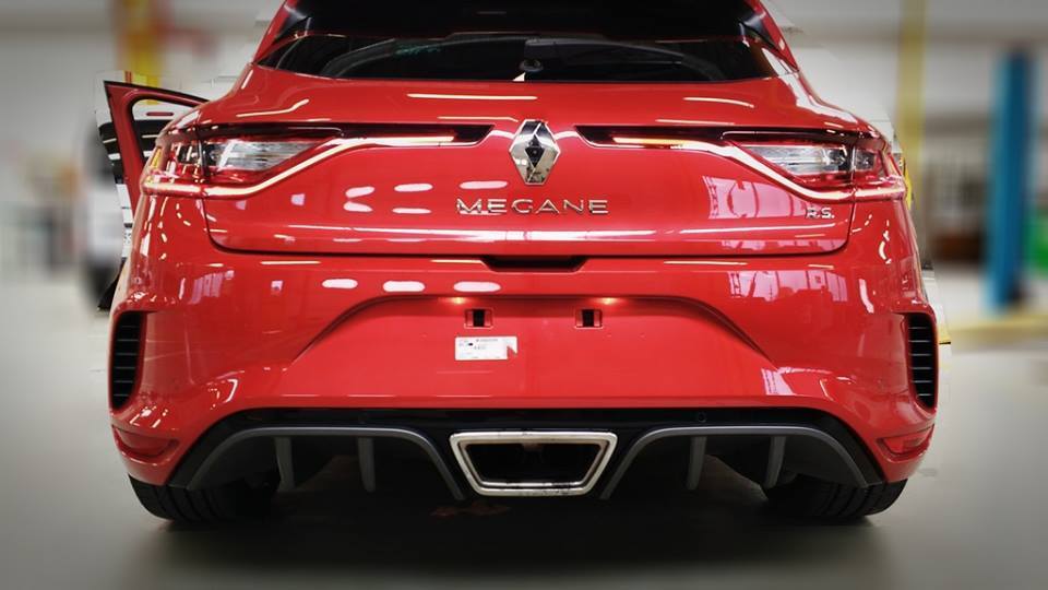 Trasera Renault Mégane R.S. 2018