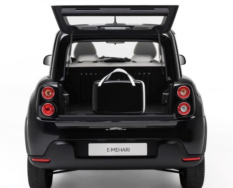 Trasera Citroën e-Méhari Styled by Courrèges