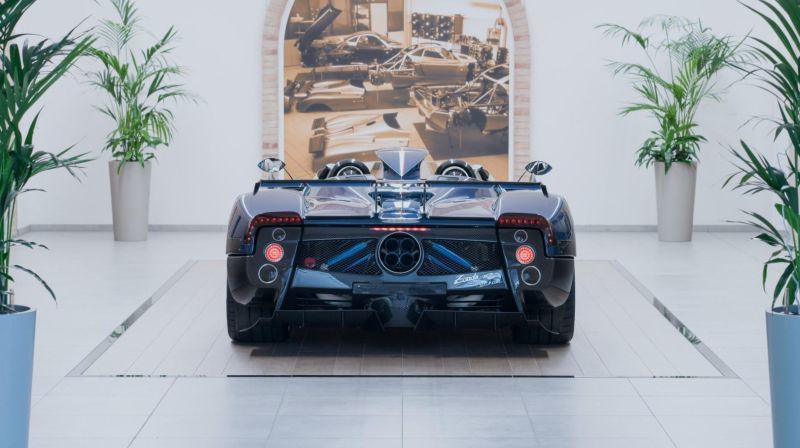 Trasera Pagani Zonda HP Barchetta