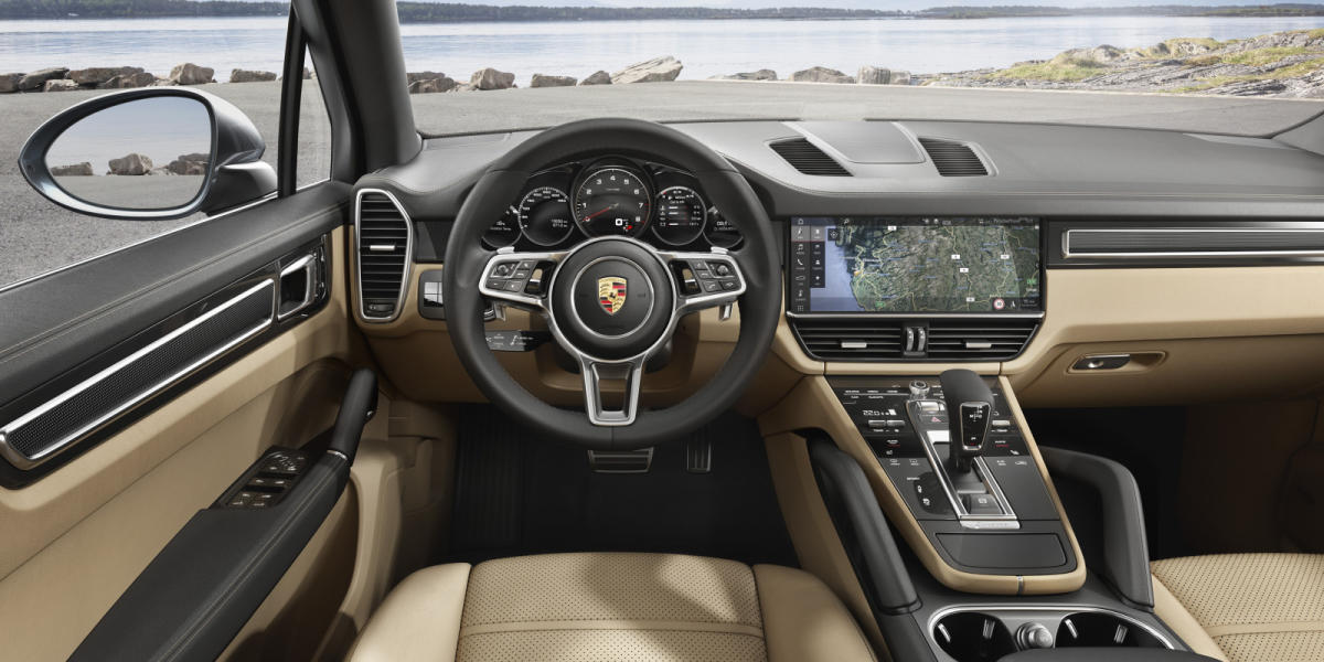 Interior Porsche Cayenne 2018