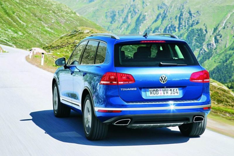 Trasera Volkswagen Touareg 2017