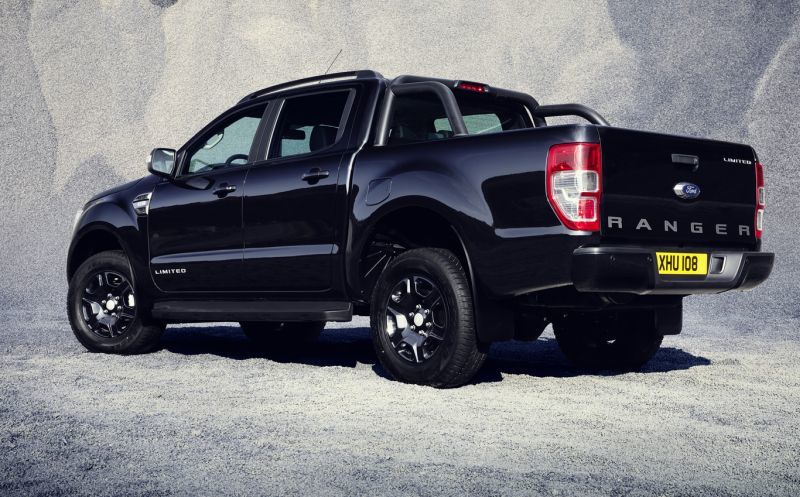 Trasera Ford Ranger Black Edition
