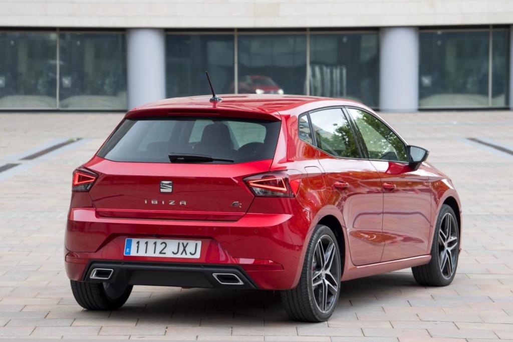 Trasera Seat Ibiza 2017