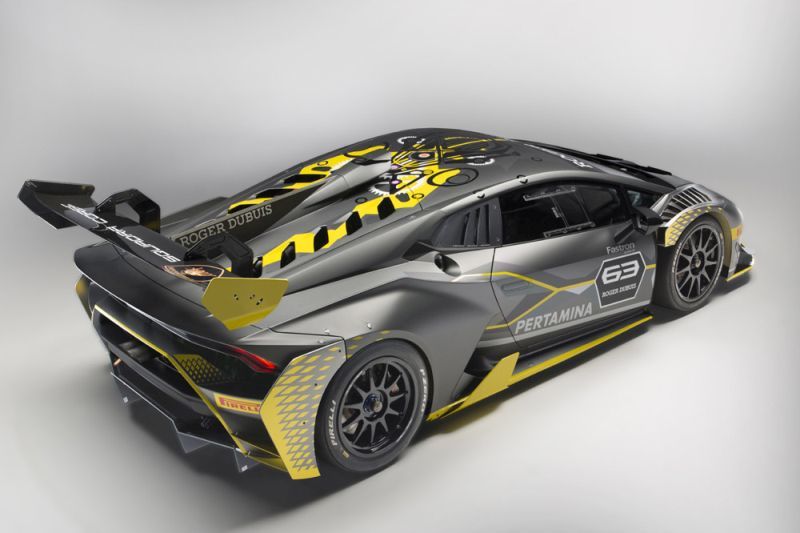 Trasera Lamborghini Huracan Super Trofeo EVO