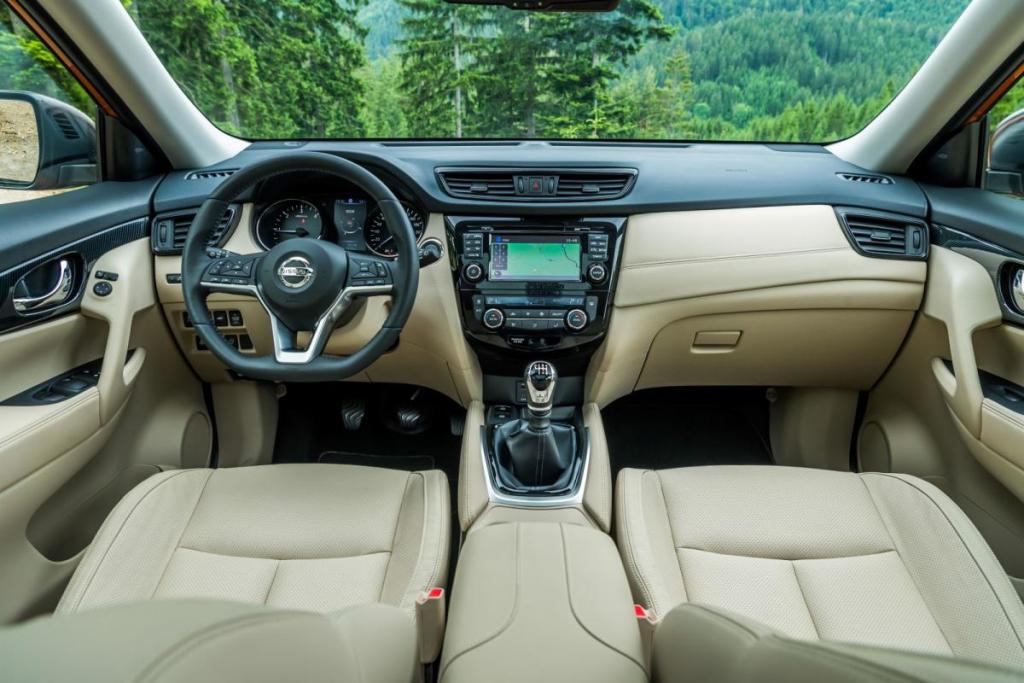 Interior Nissan X-Trail 2017