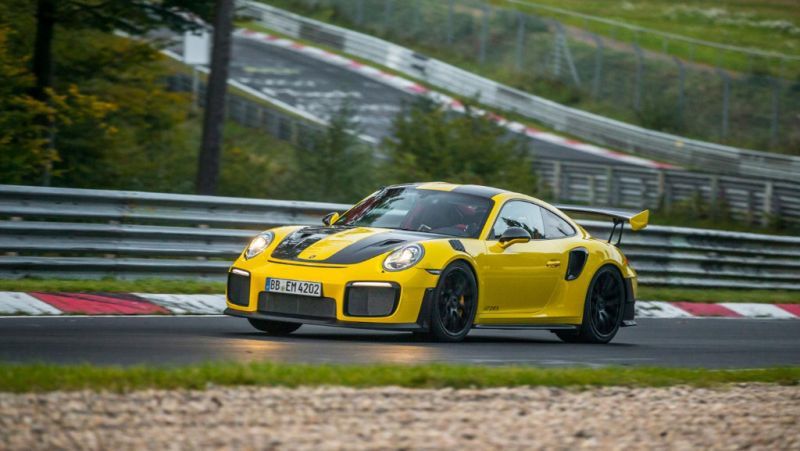 Porsche 911 GT2 RS en Nürburgring