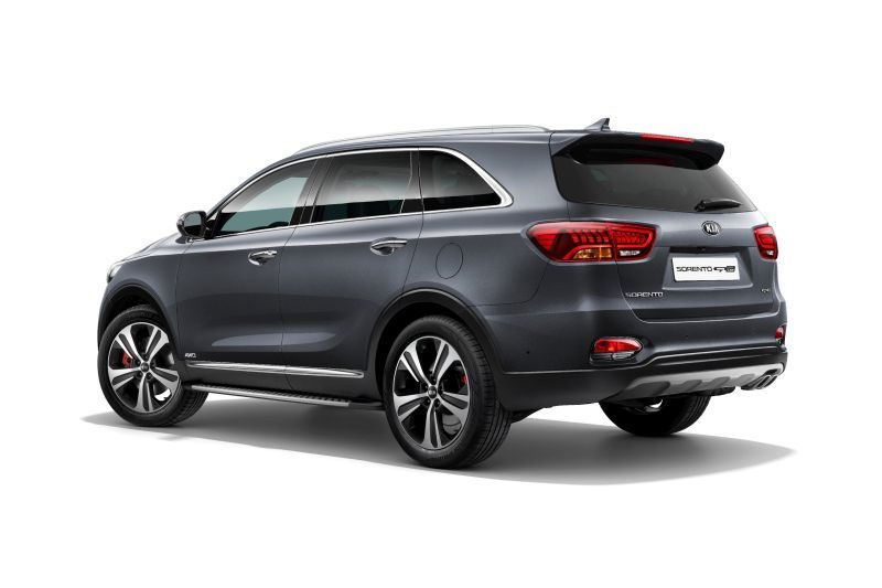 Trasera del Kia Sorento 2018