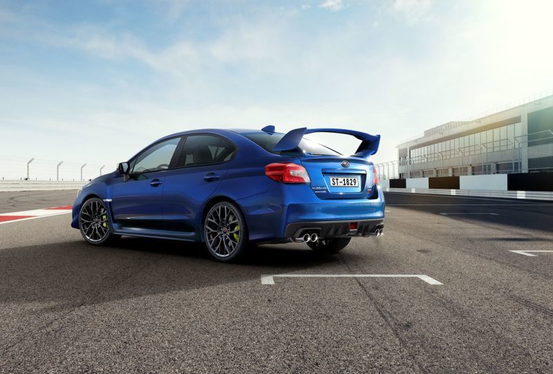 Trasera Subaru WRX STI 2018