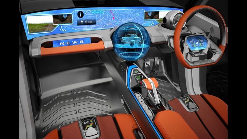 Interior Suzuki e-Survivor Concept