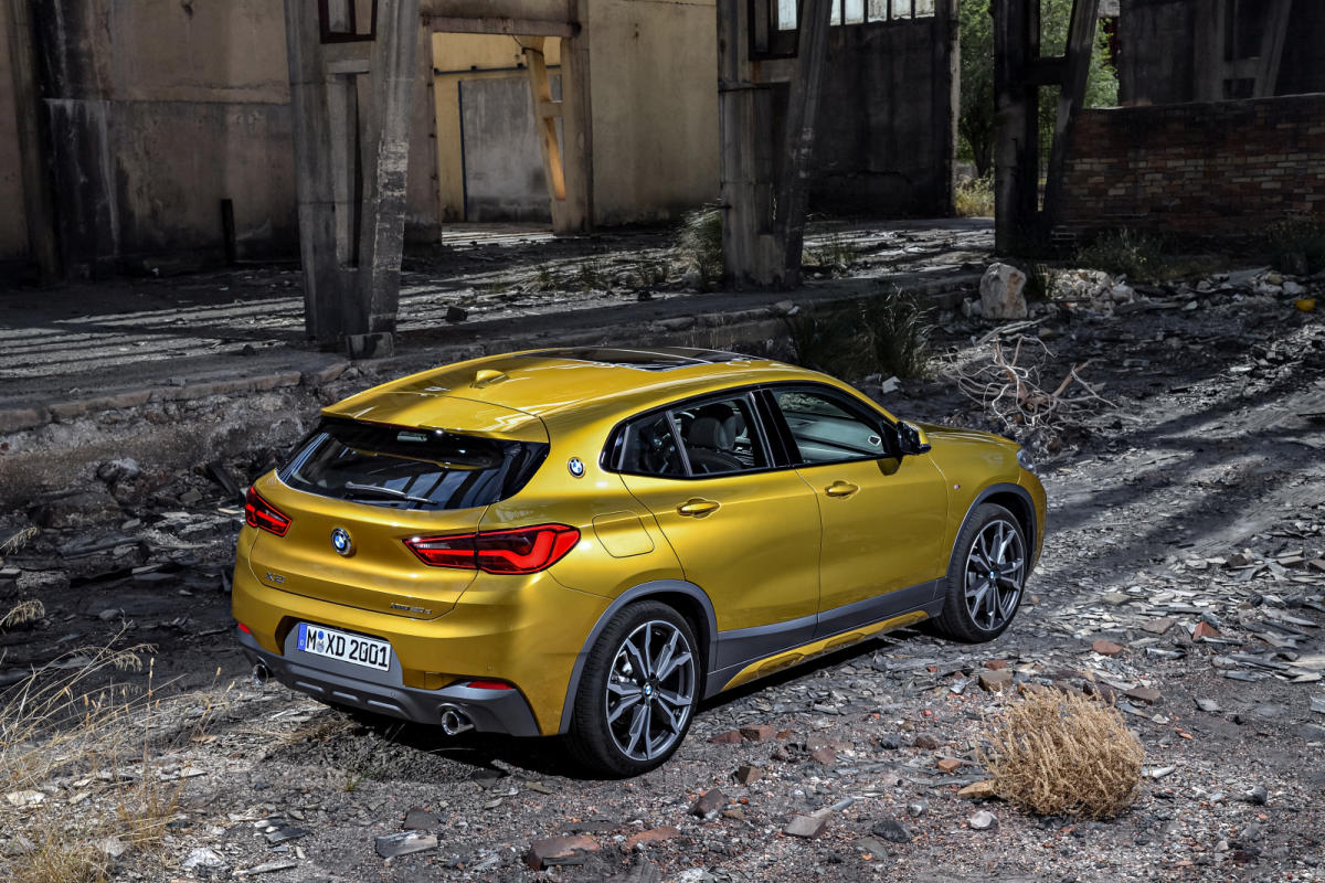 Trasera BMW X2