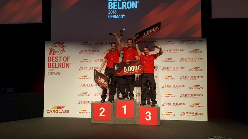 Ganadores del Best of Belron 2017