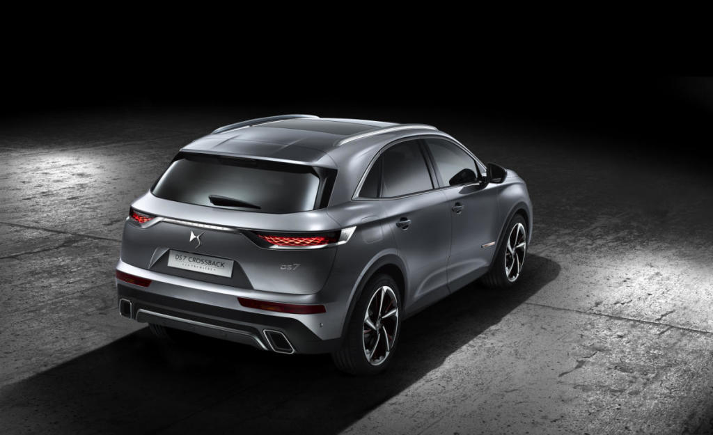 Trasera del DS 7 Crossback
