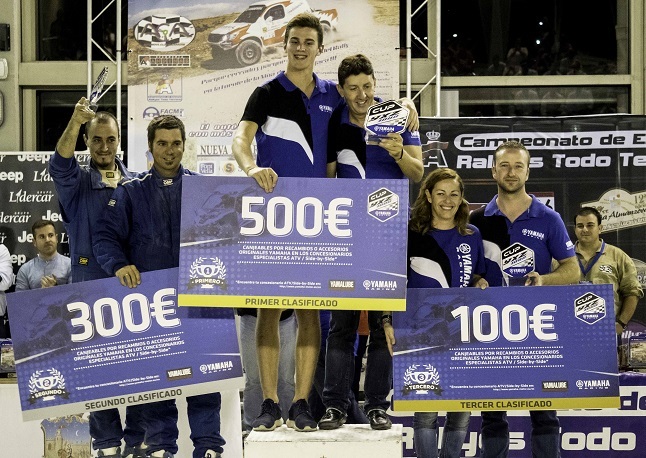 Podio Rally TT Guadalajara
