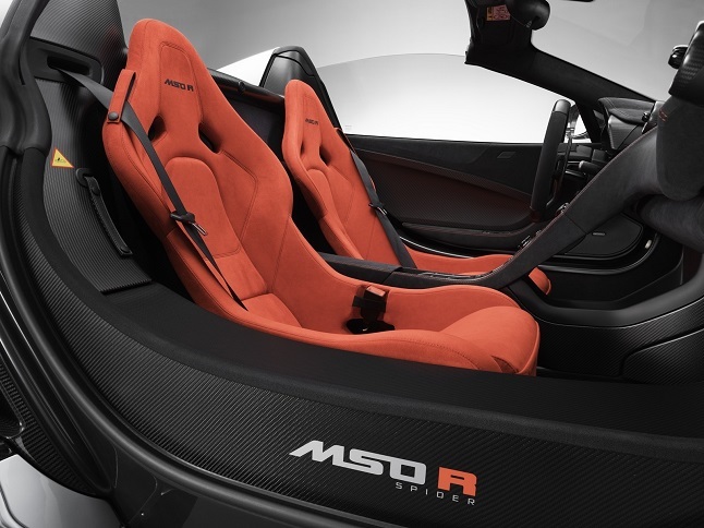 McLaren MSO R interior