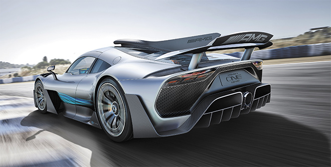 Mercedes-AMG Projecto One trasera