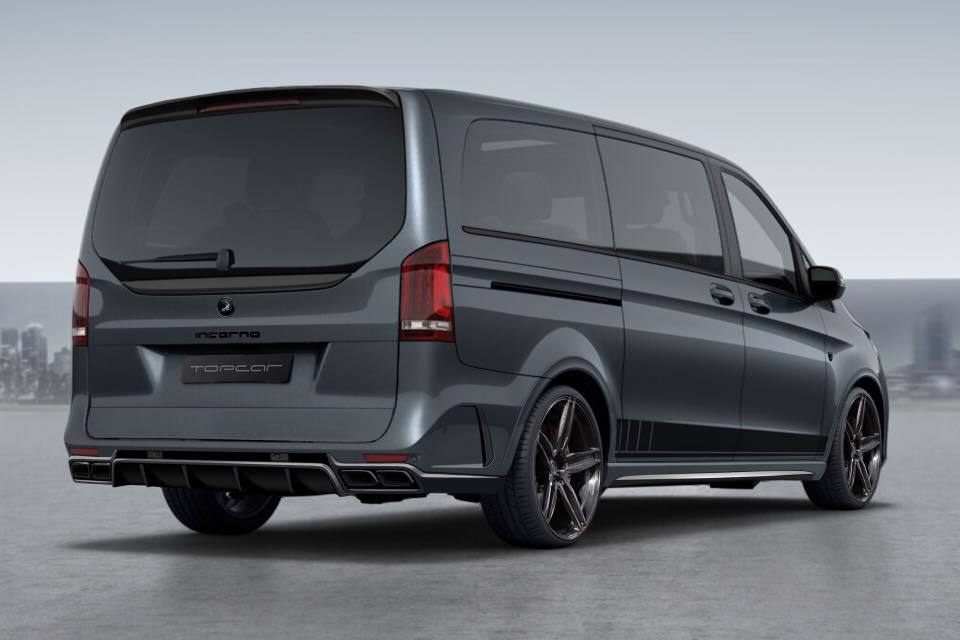 Trasera Mercedes-Benz Clase V TopCar Inferno