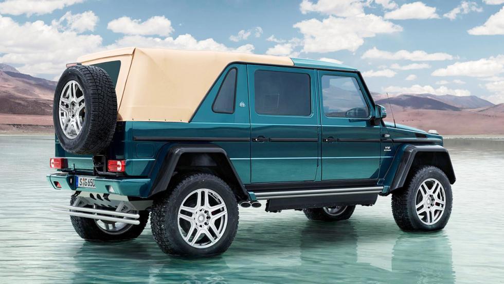 Trasera del Mercedes-Maybach G 650 Landaulet