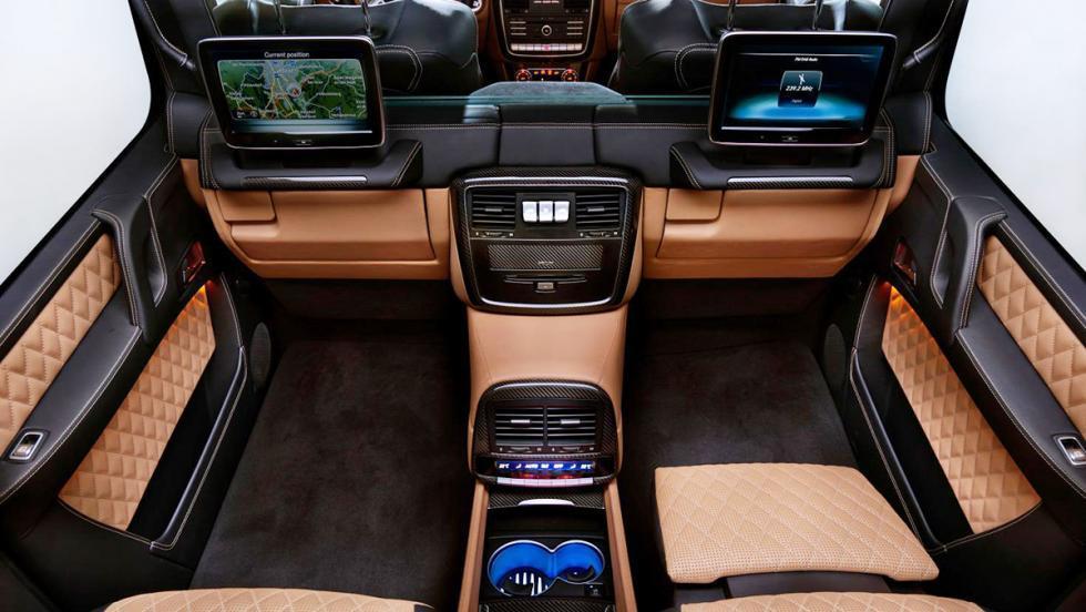 Interior del Mercedes-Maybach G 650 Landaulet