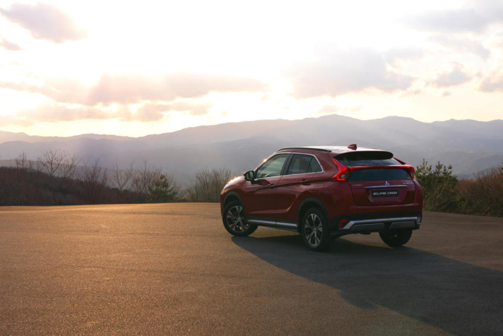 Trasera del Mitsubishi Eclipse Cross