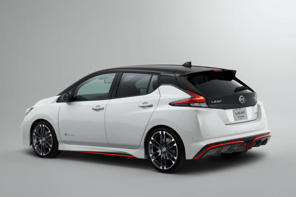 Trasera del Nissan Leaf Nismo Concept