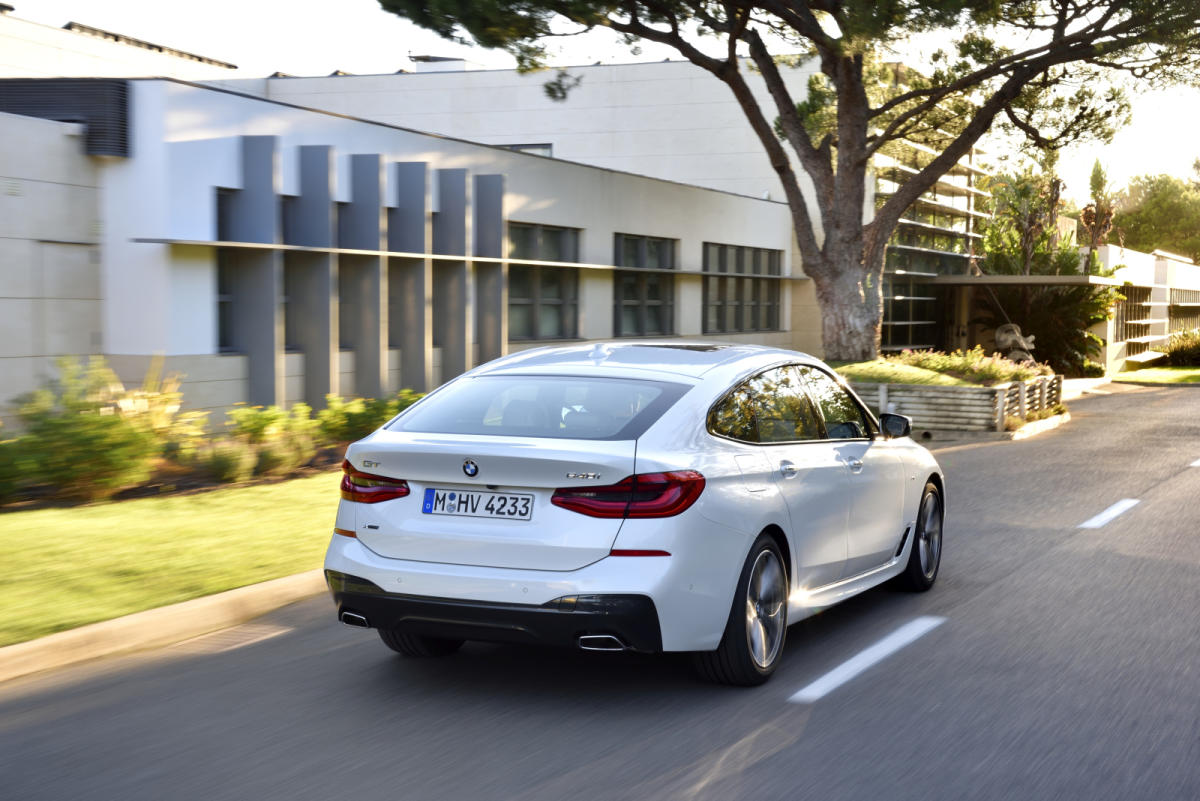 BMW Serie 6 Gran Turismo trasera