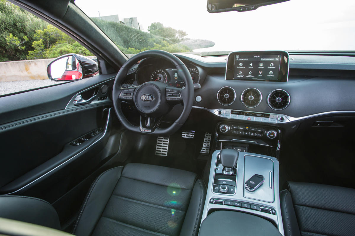 Kia Stinger interior