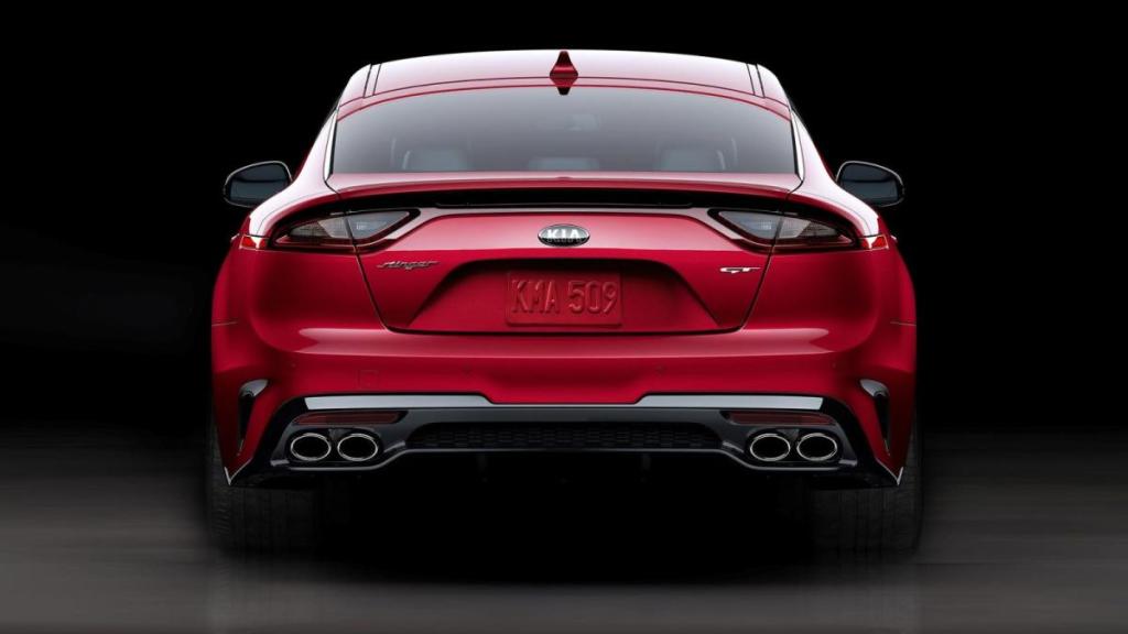 Trasera Kia Stinger