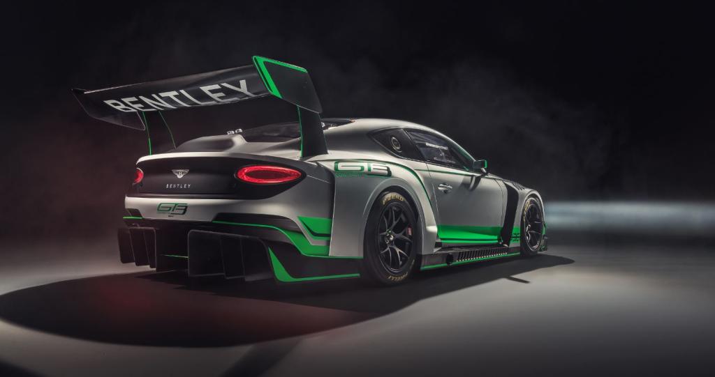 Trasera del Bentley Continental GT3