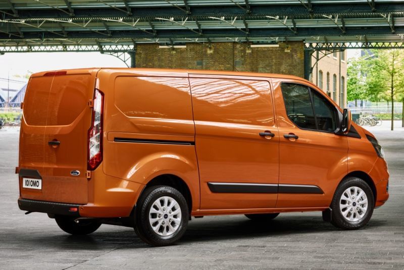 Trasera Ford Transit 2018