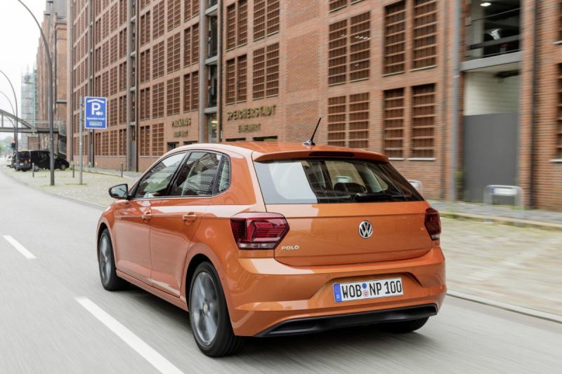 Trasera del Volkswagen Polo 2018