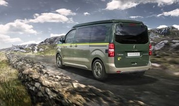Trasera del Citroën SpaceTourer Rip Curl